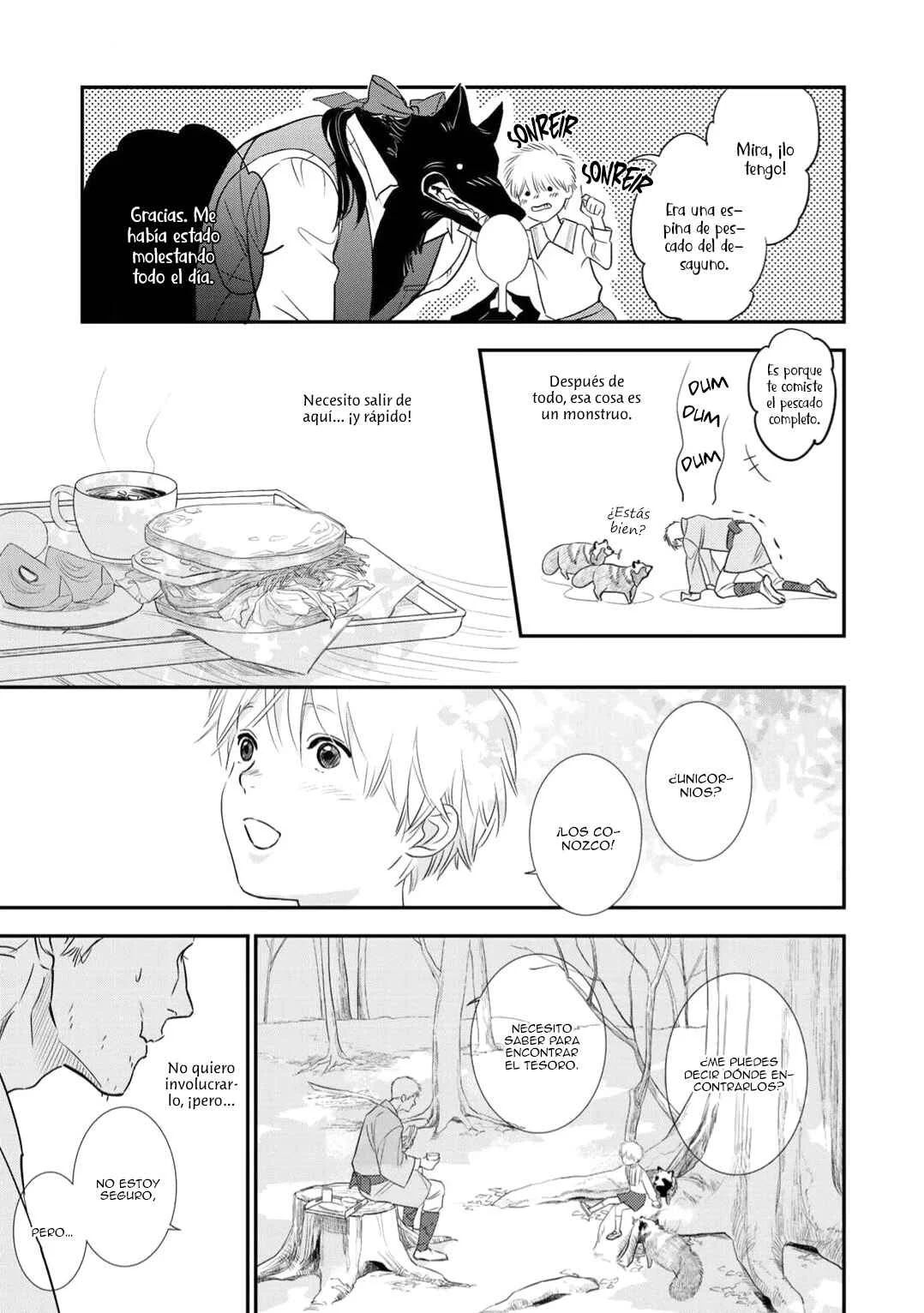 Tabenai No? Ookami-san Capítulo 3 - Page 19