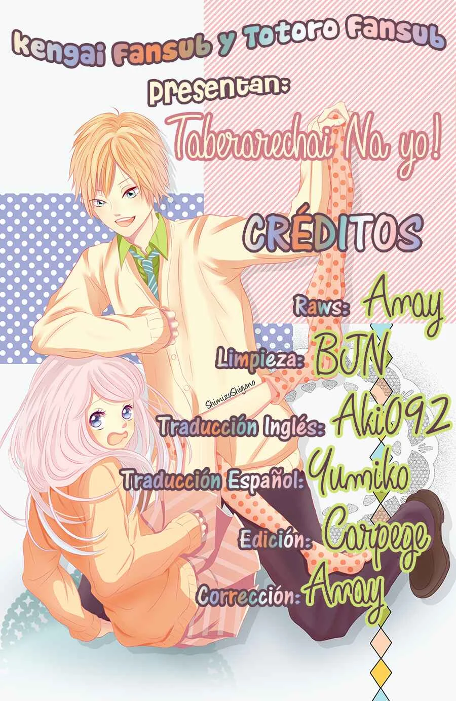 Taberarechai na yo! Capítulo 5 - Page 1