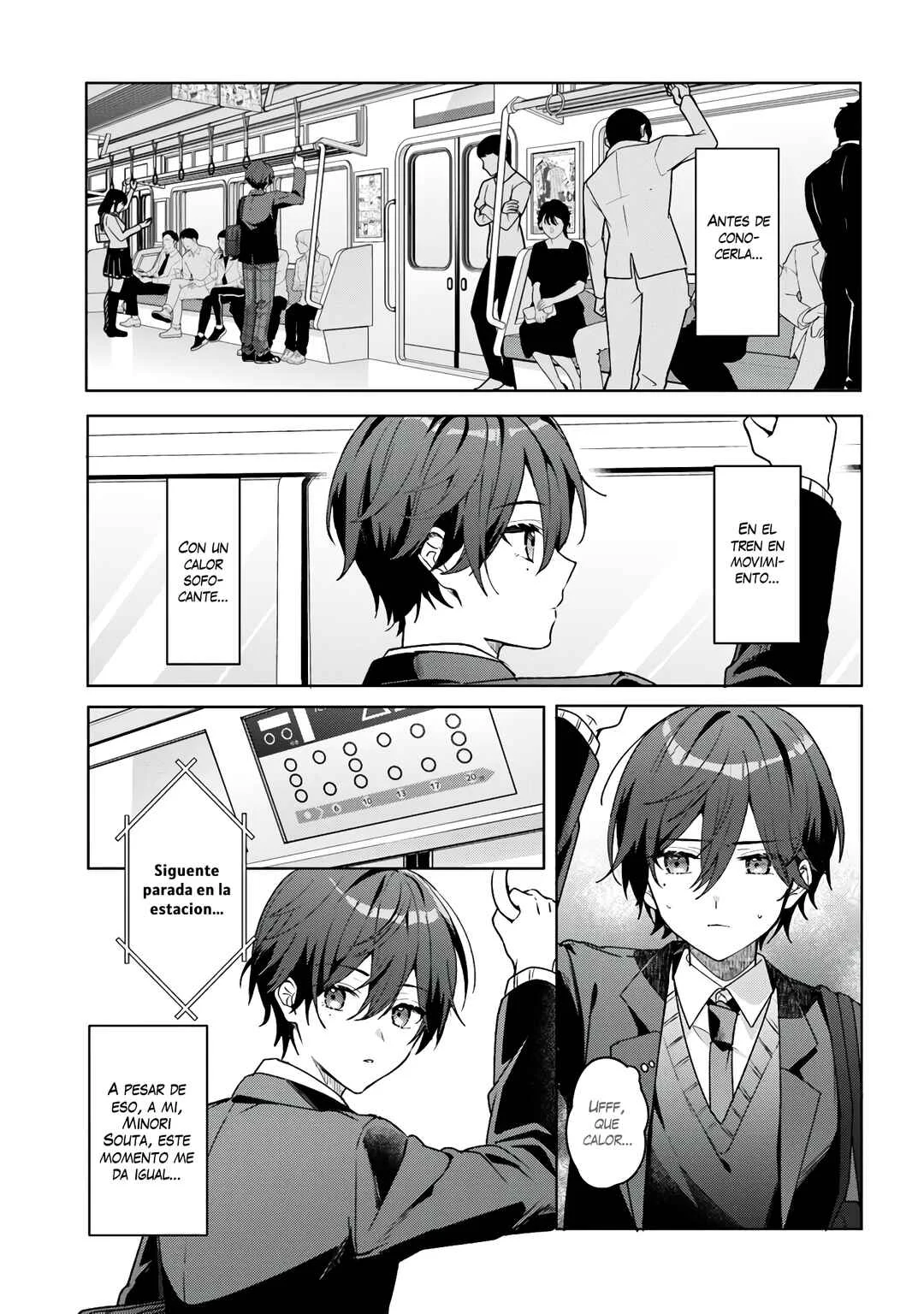 Takou no Koori Hime wo Tasuketara, Otomodachi kara Hajimeru Koto ni Narimashita Capítulo 1.1: La Princesa de Hielo De Otra Escuela - Page 3