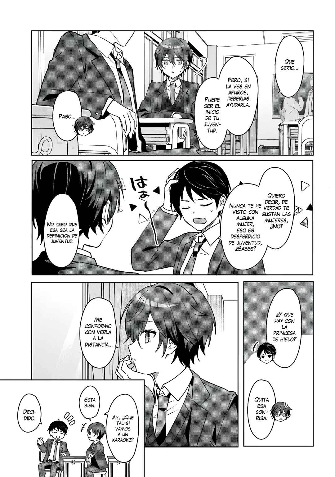Takou no Koori Hime wo Tasuketara, Otomodachi kara Hajimeru Koto ni Narimashita Capítulo 1.1: La Princesa de Hielo De Otra Escuela - Page 13