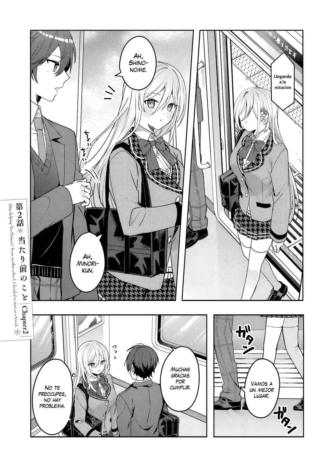 Takou no Koori Hime wo Tasuketara, Otomodachi kara Hajimeru Koto ni Narimashita Capítulo 2.1 - Page 3