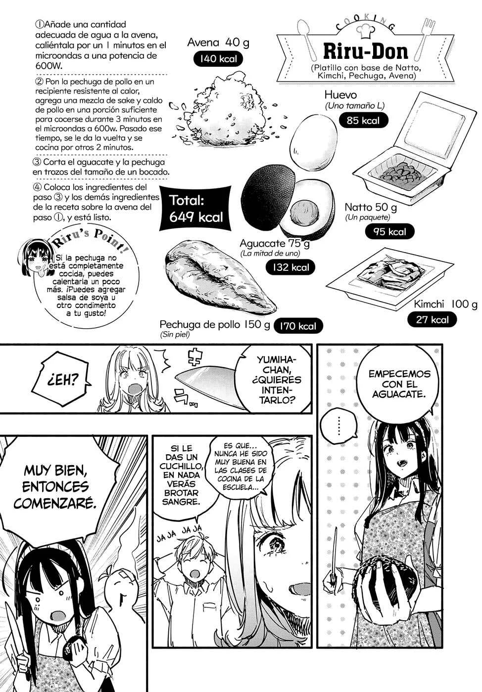 TakuTore! Capítulo 5: Calorías  - Page 8