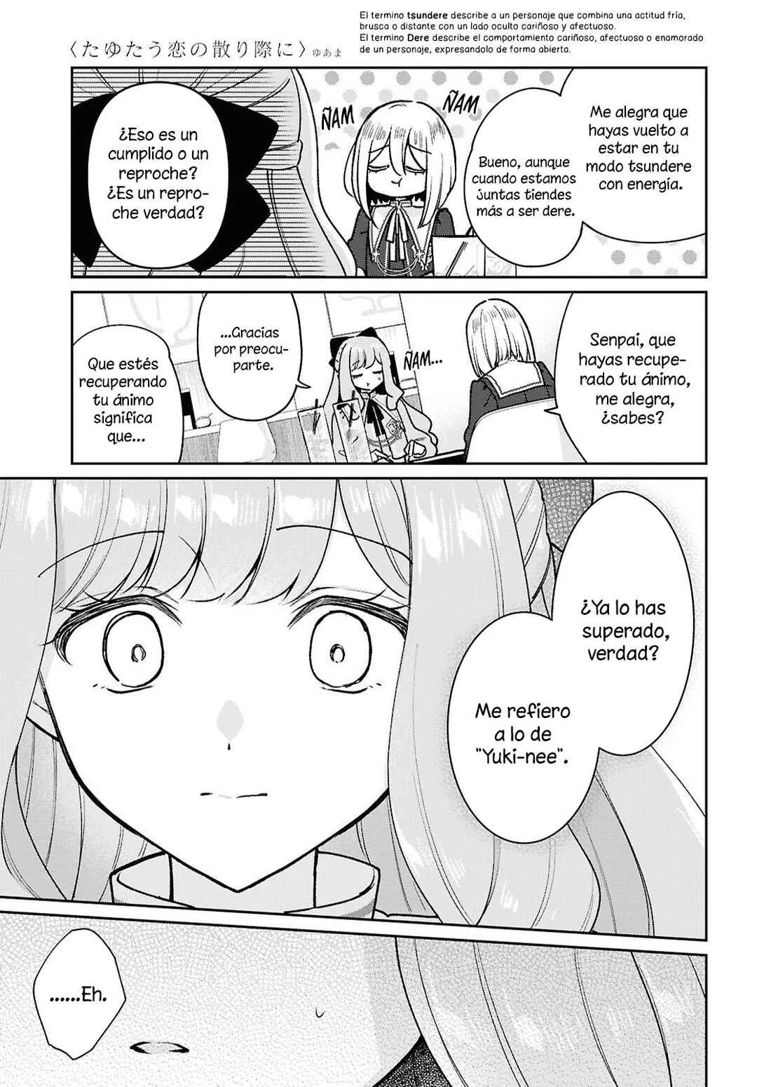 Tayutau Koi no Chirigiwa ni Capítulo 3: Soy patética. - Page 26