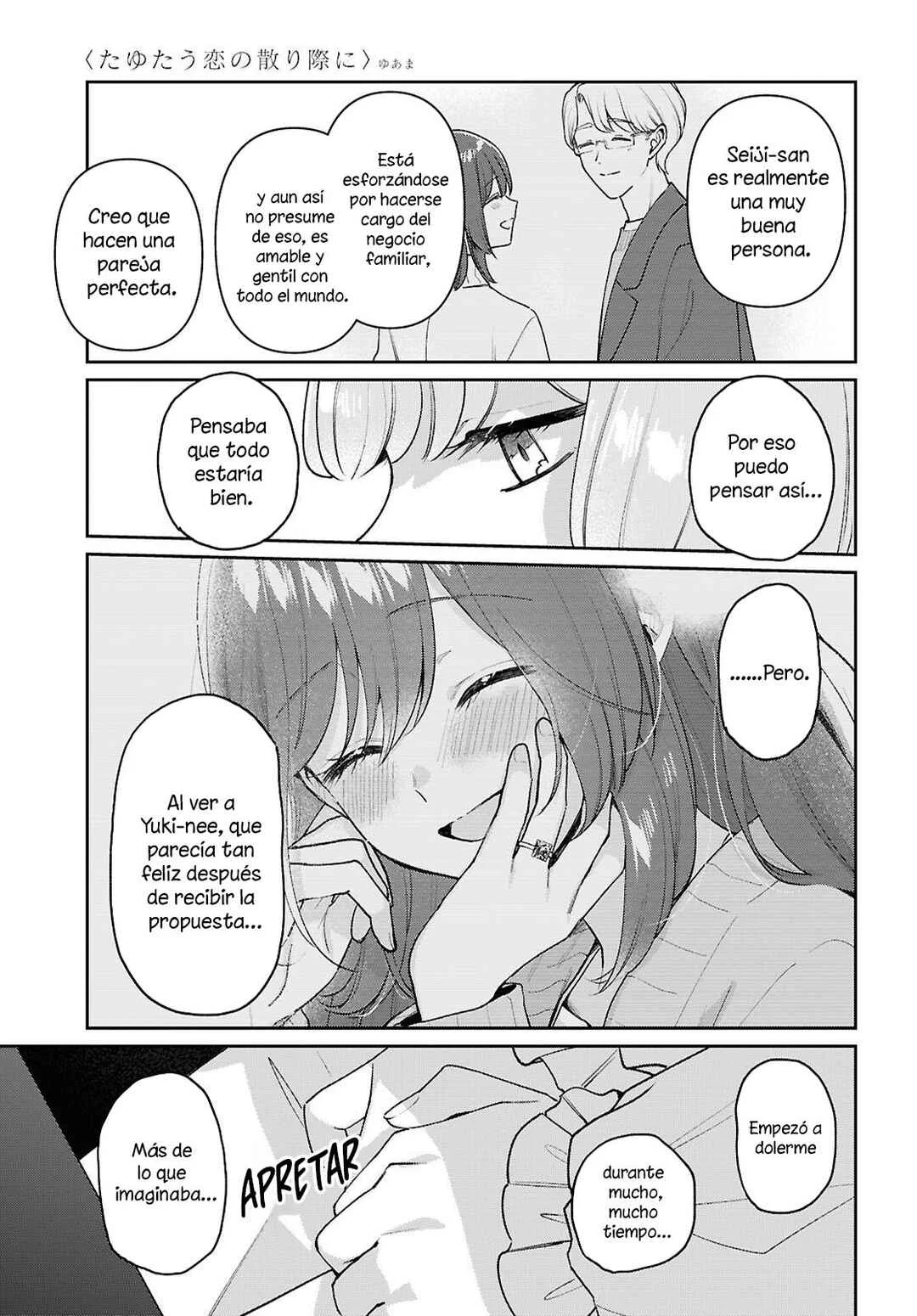 Tayutau Koi no Chirigiwa ni Capítulo 4: Soy de lo peor. - Page 36