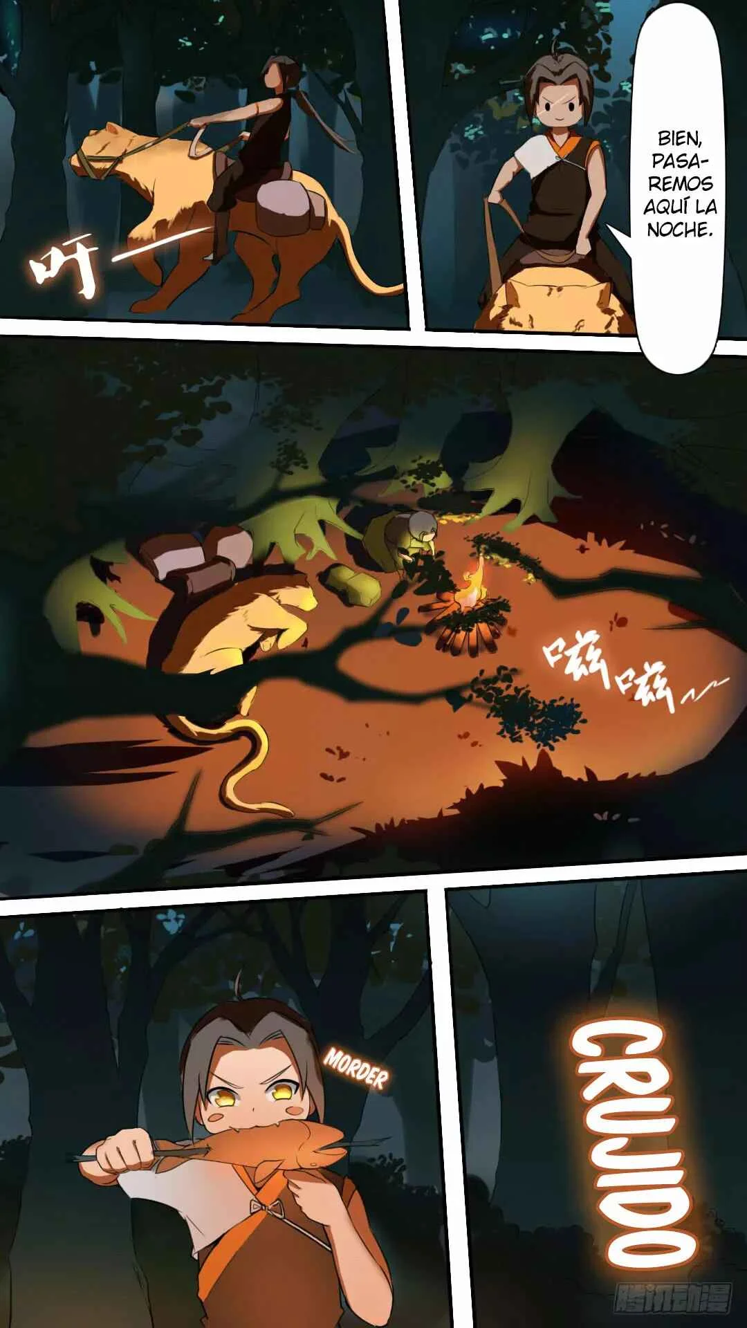 Ten Thousand Paths to Becoming a God Capítulo 3: Serpiente de Flamas - Page 3