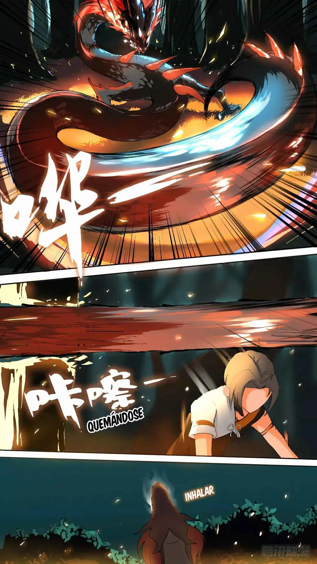 Ten Thousand Paths to Becoming a God Capítulo 3: Serpiente de Flamas - Page 7