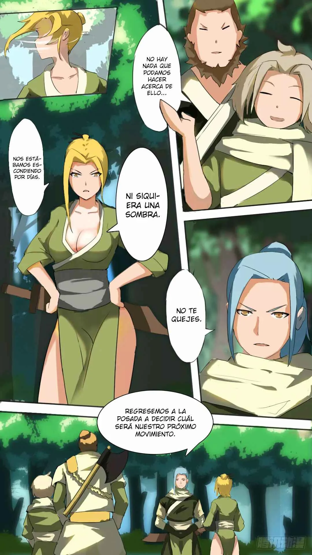 Ten Thousand Paths to Becoming a God Capítulo 4: Escuadrón de caza - Page 3