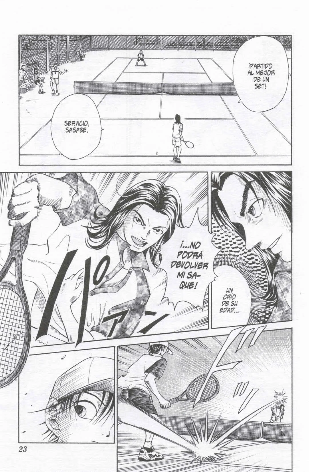 Tennis no Oujisama Capítulo 1: Ryoma Echizen - Page 15