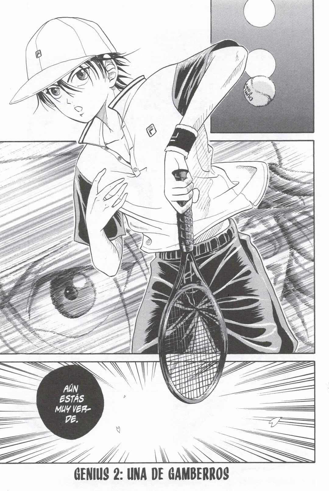 Tennis no Oujisama Capítulo 2: Una de gamberros - Page 1