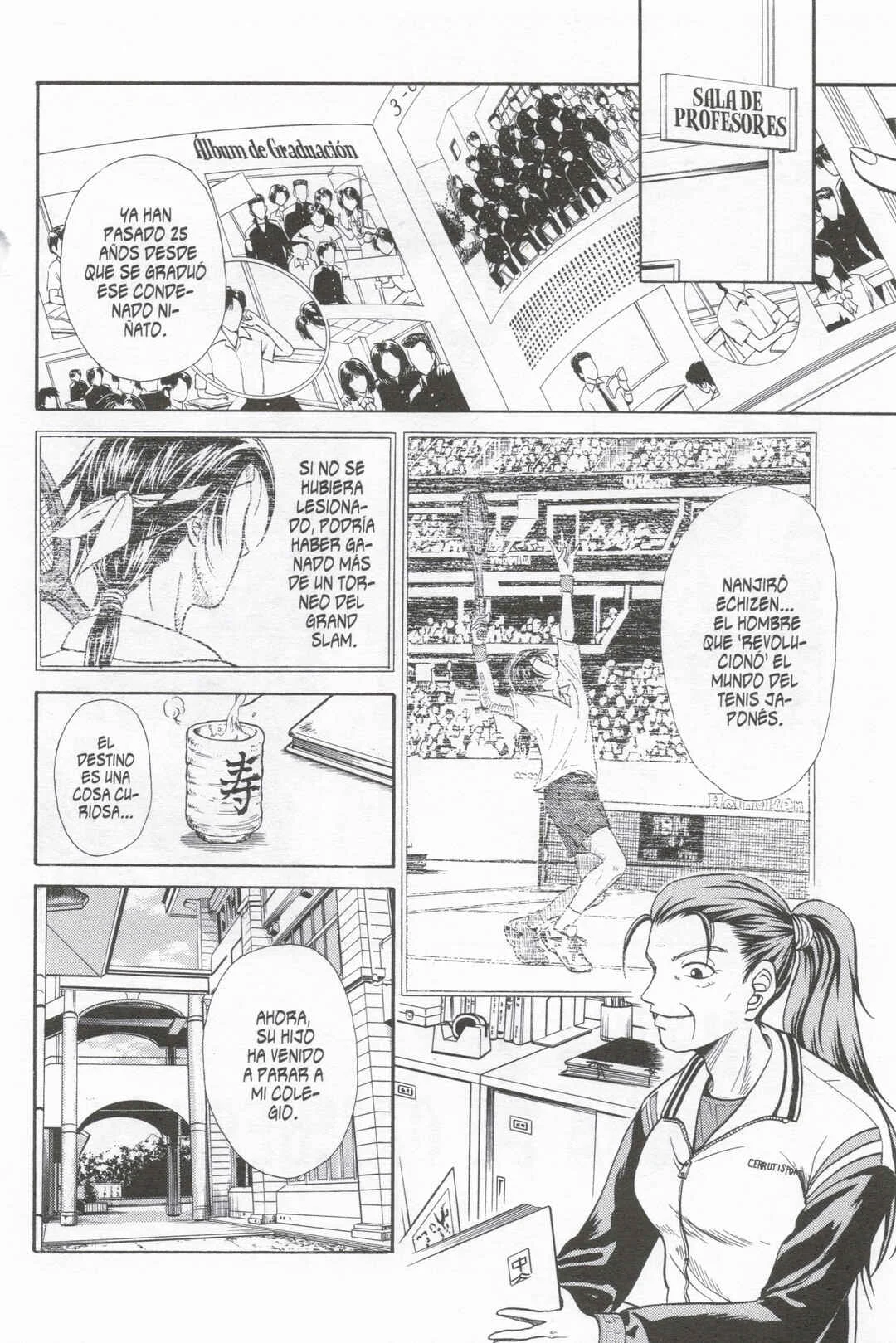 Tennis no Oujisama Capítulo 2: Una de gamberros - Page 3