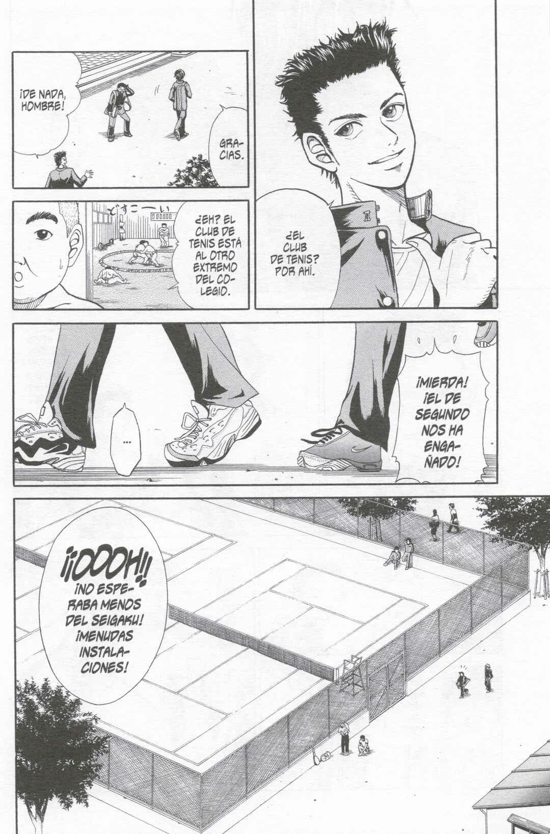 Tennis no Oujisama Capítulo 2: Una de gamberros - Page 5
