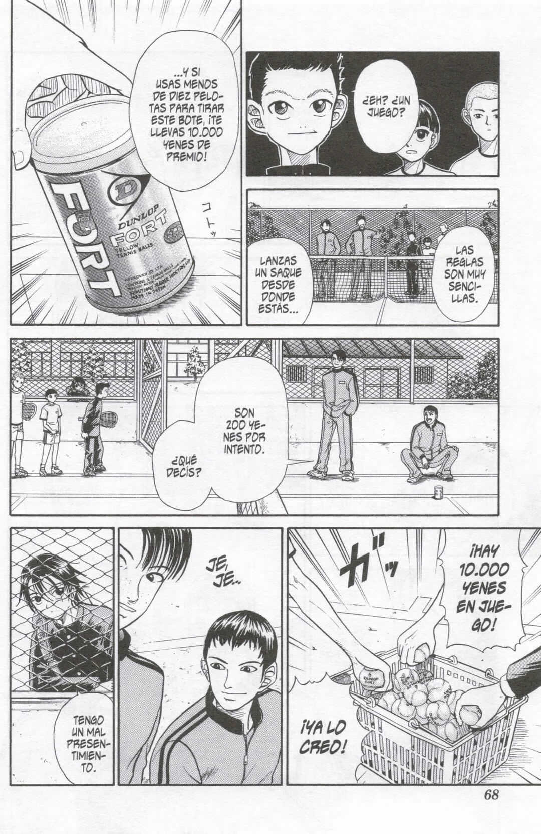 Tennis no Oujisama Capítulo 2: Una de gamberros - Page 7