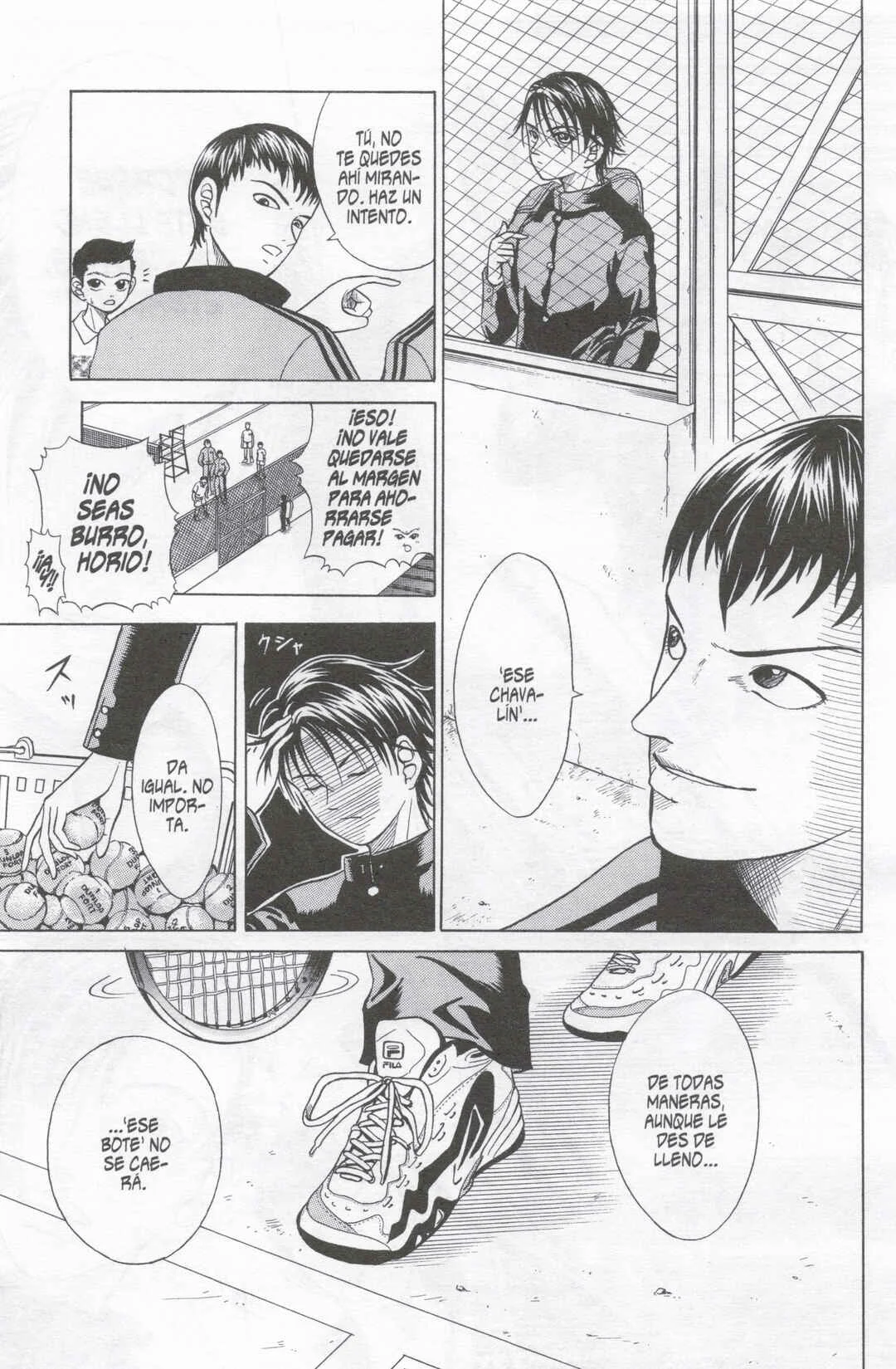 Tennis no Oujisama Capítulo 2: Una de gamberros - Page 12