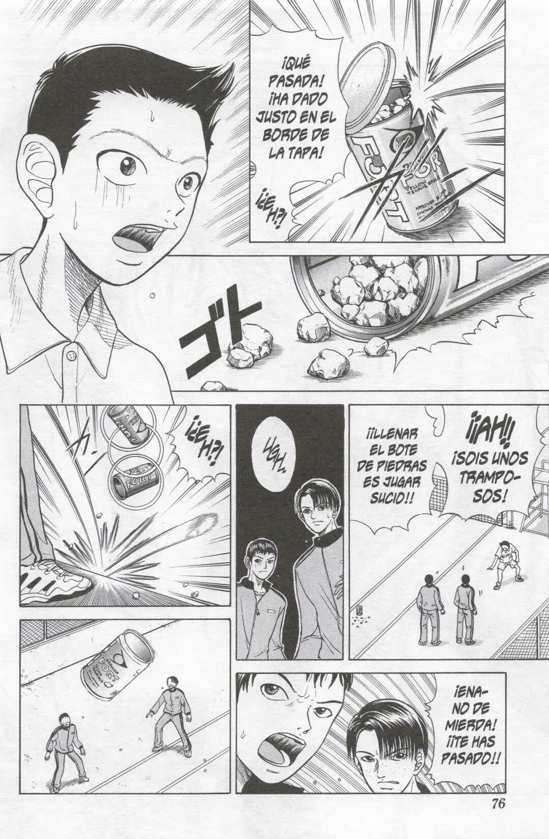Tennis no Oujisama Capítulo 2: Una de gamberros - Page 14