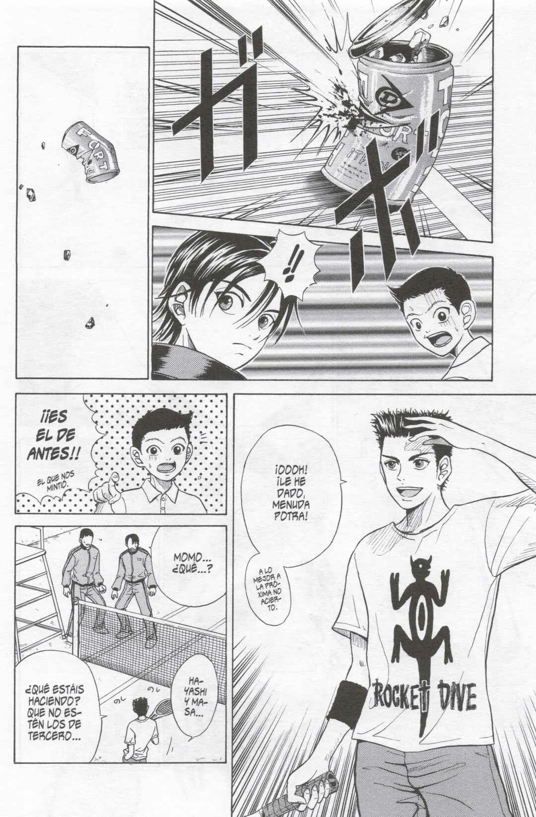Tennis no Oujisama Capítulo 2: Una de gamberros - Page 18