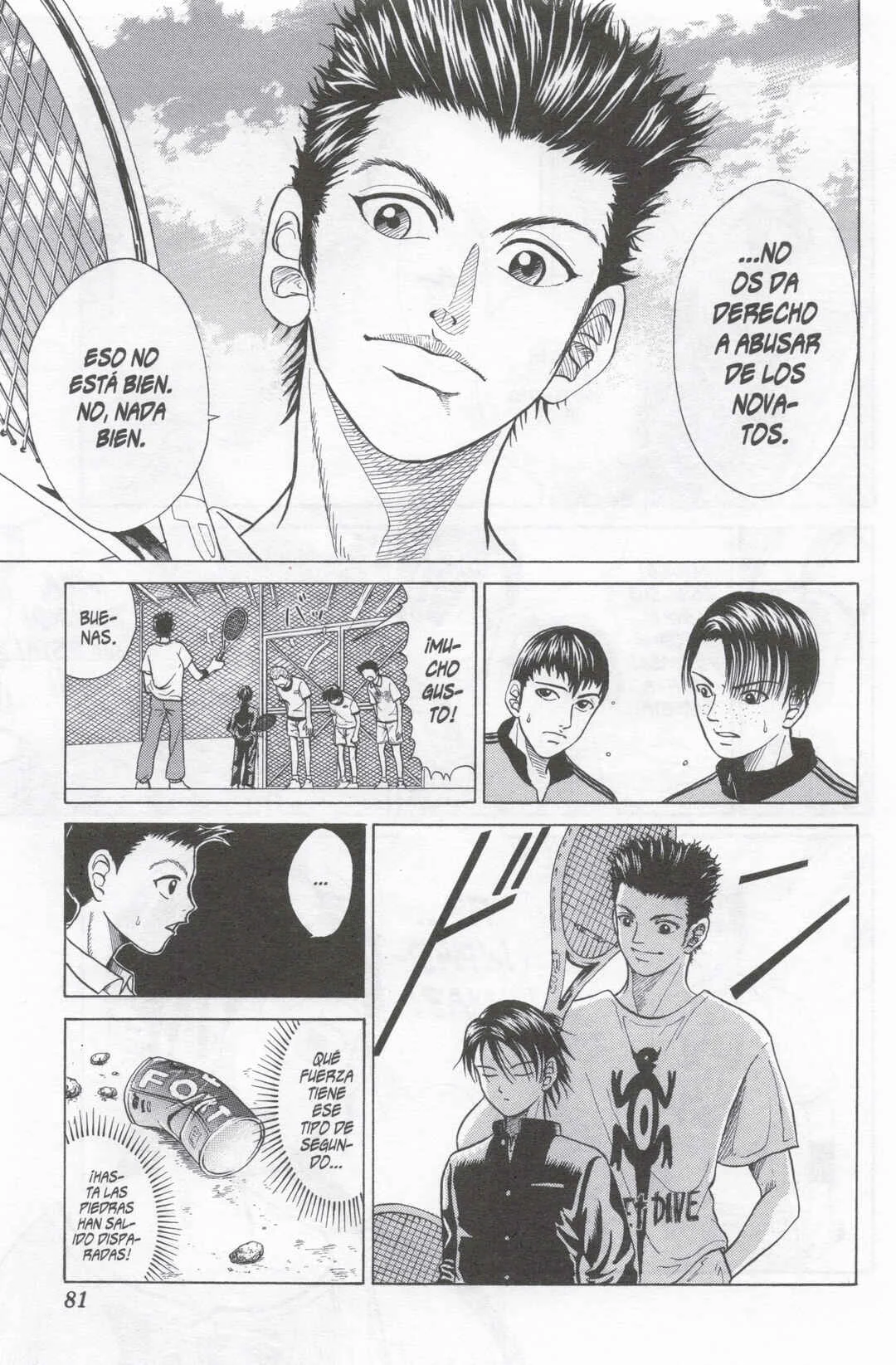 Tennis no Oujisama Capítulo 2: Una de gamberros - Page 19
