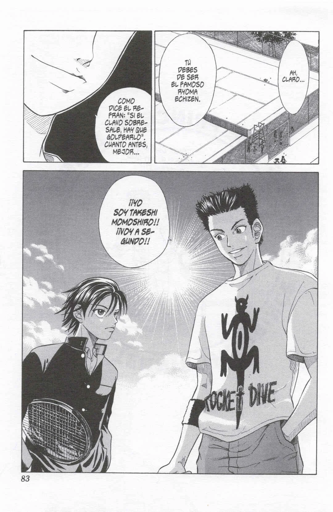 Tennis no Oujisama Capítulo 2: Una de gamberros - Page 21