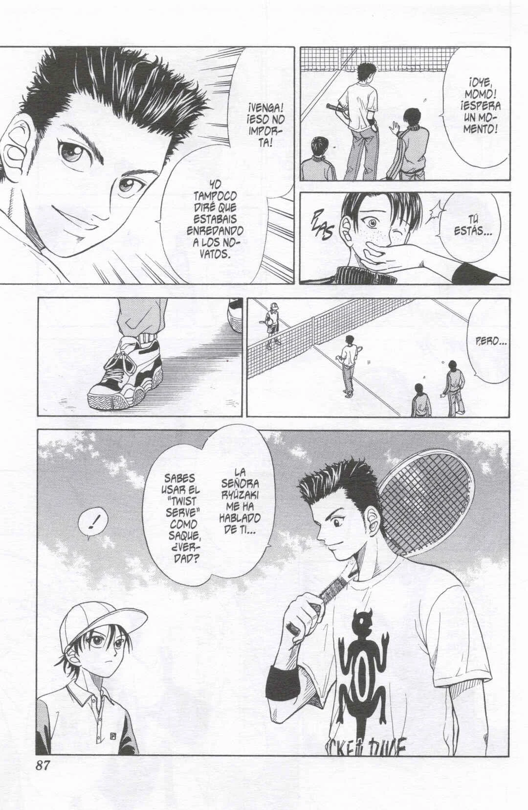 Tennis no Oujisama Capítulo 3: ¡Segundo contra primero! - Page 2