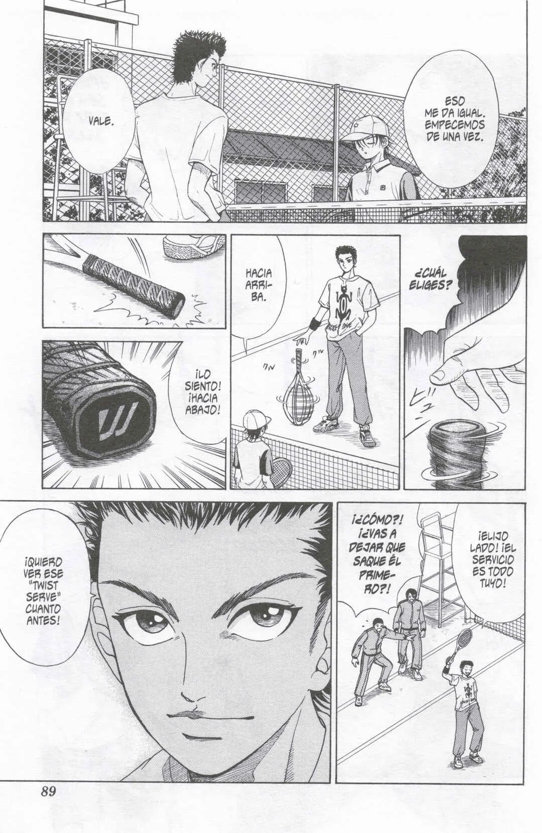 Tennis no Oujisama Capítulo 3: ¡Segundo contra primero! - Page 4