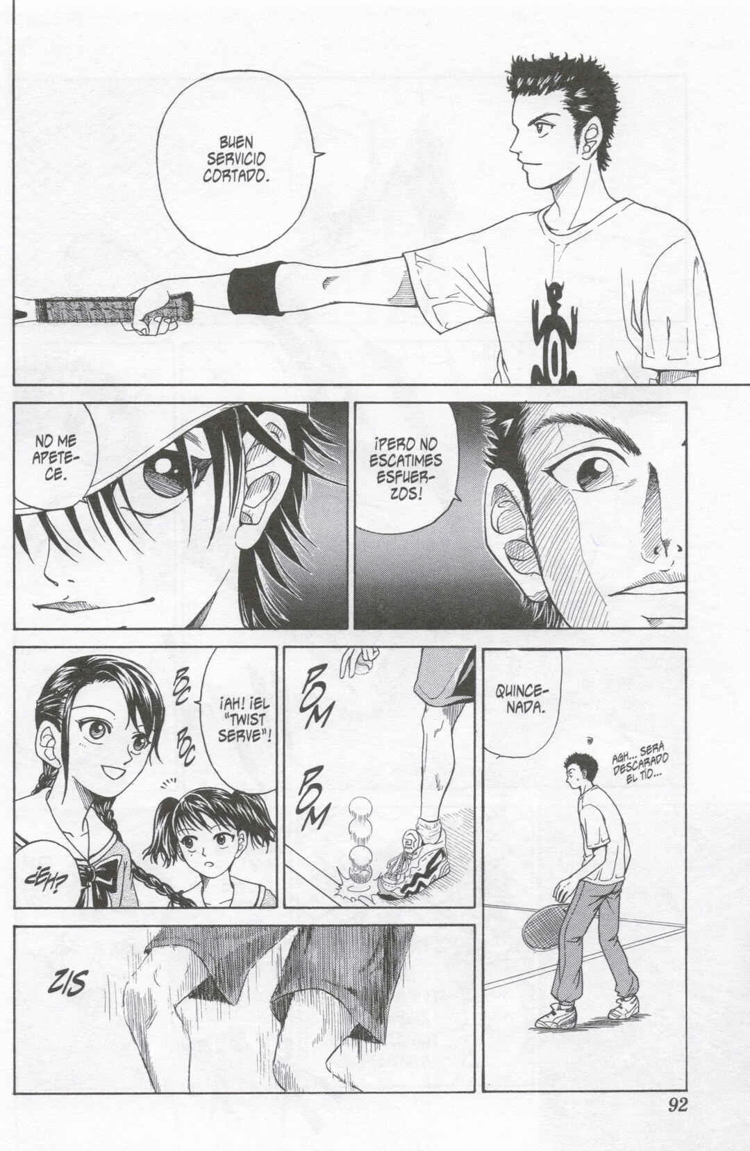 Tennis no Oujisama Capítulo 3: ¡Segundo contra primero! - Page 7