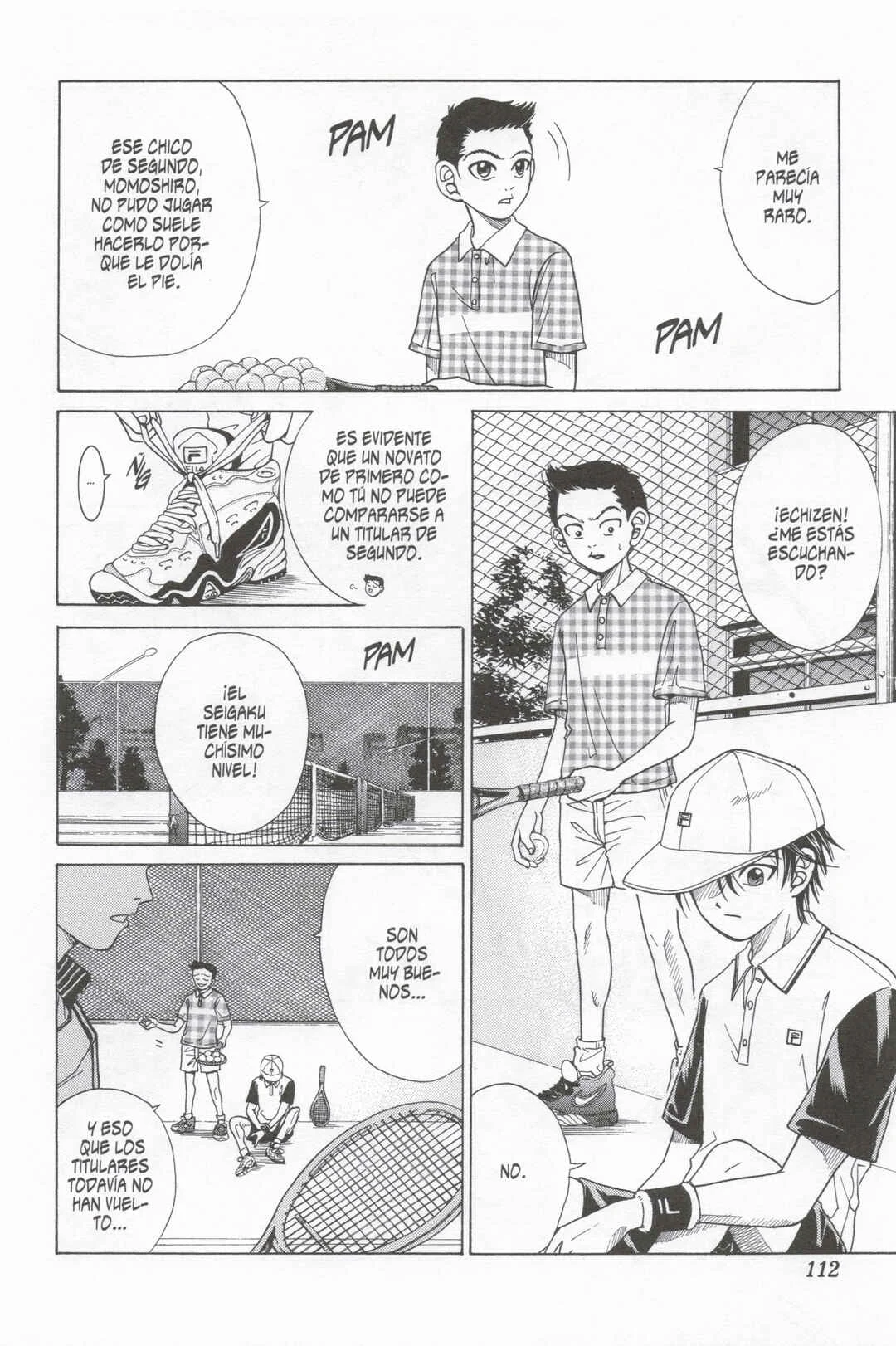 Tennis no Oujisama Capítulo 4: Declaración de Guerra! - Page 2