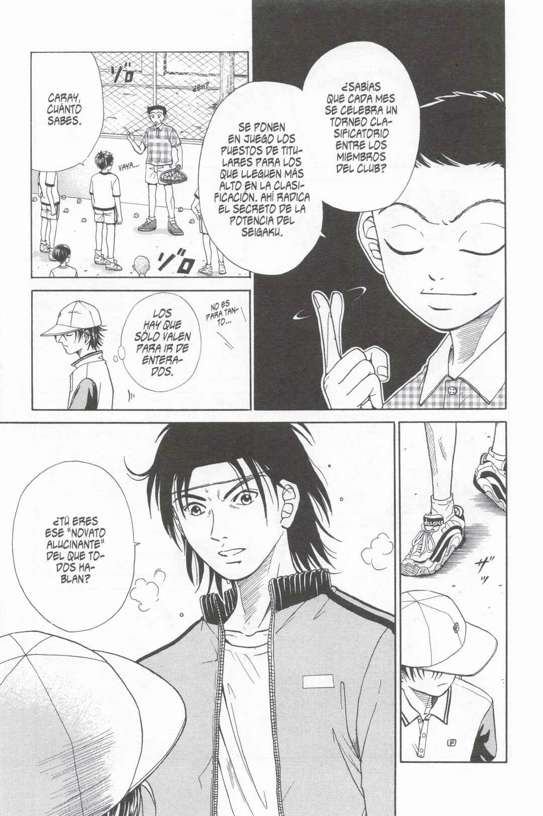 Tennis no Oujisama Capítulo 4: Declaración de Guerra! - Page 3