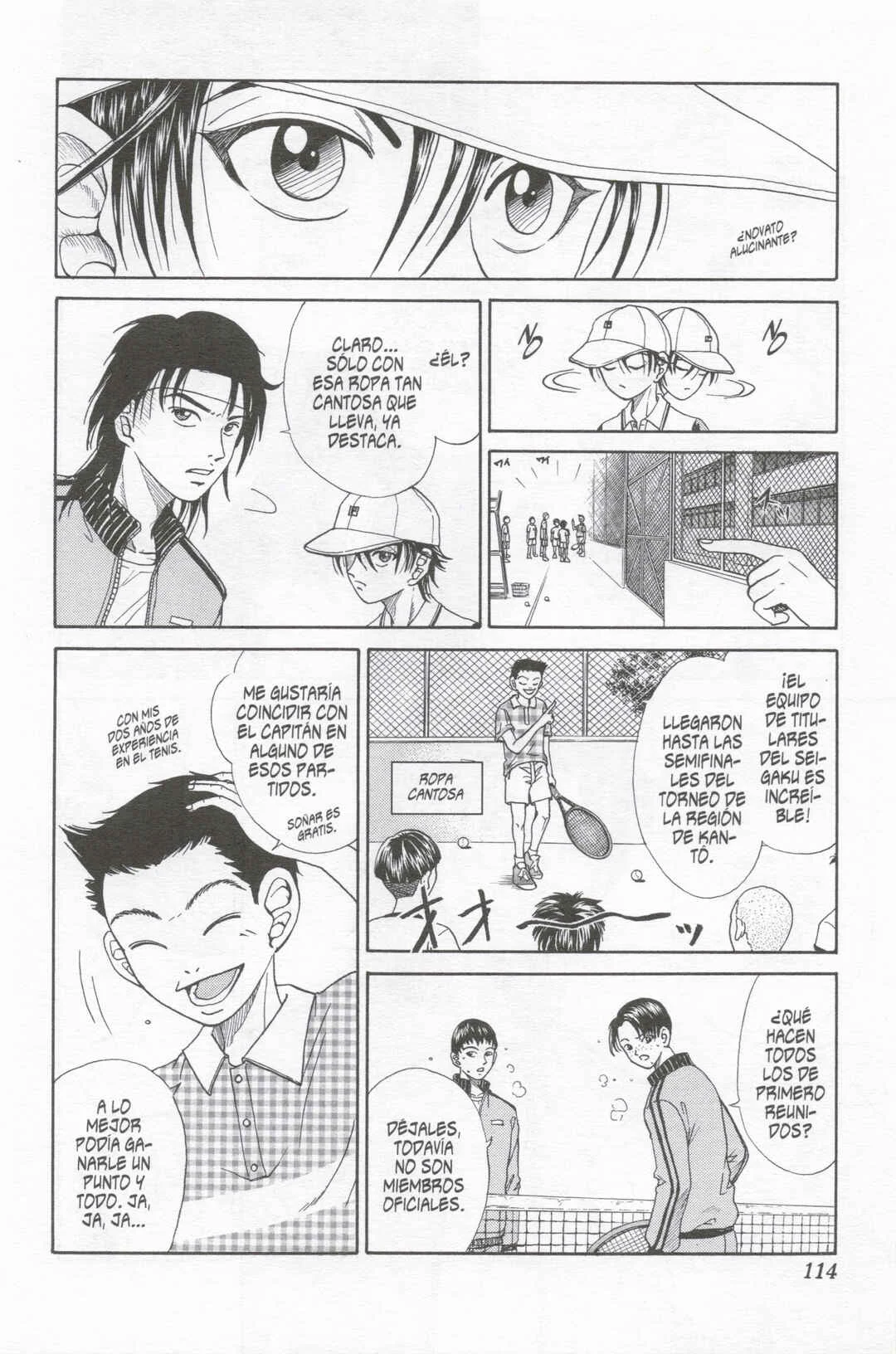 Tennis no Oujisama Capítulo 4: Declaración de Guerra! - Page 4