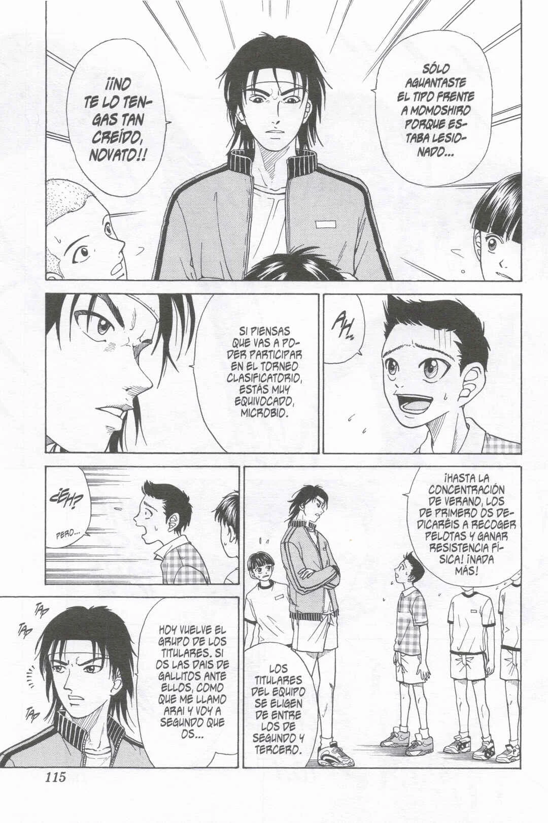 Tennis no Oujisama Capítulo 4: Declaración de Guerra! - Page 5