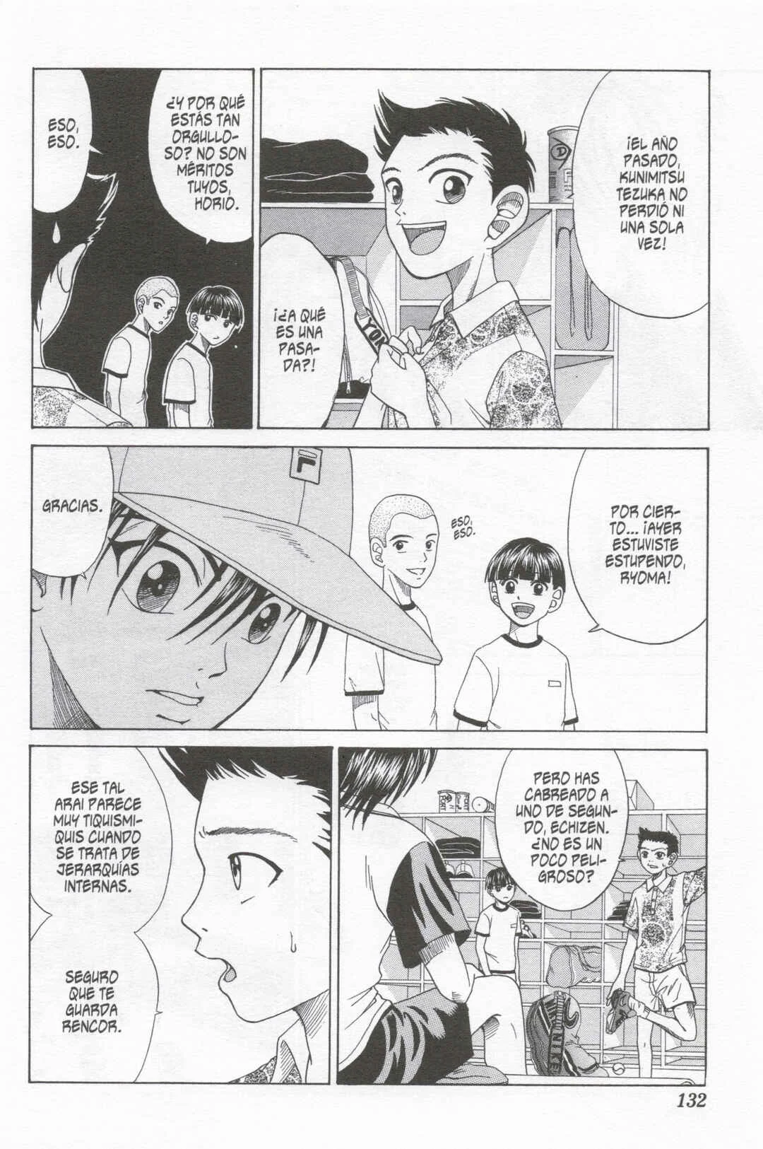 Tennis no Oujisama Capítulo 5: Una raqueta cubierta de polvo - Page 1