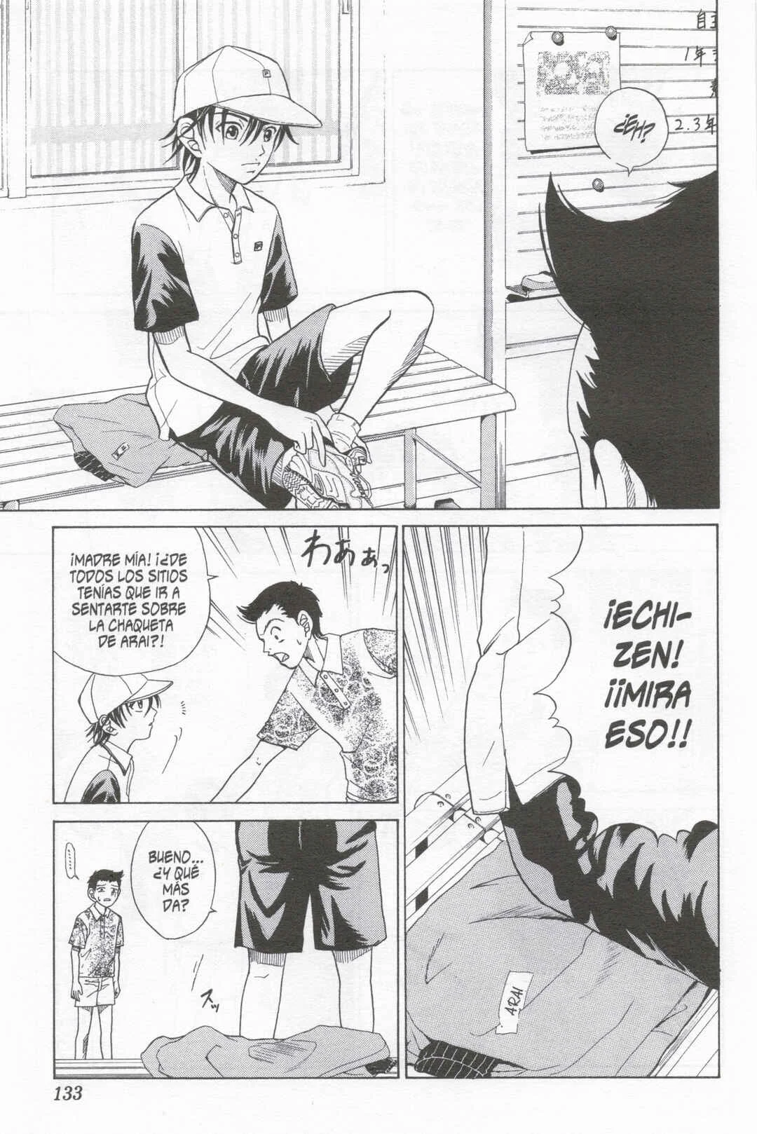Tennis no Oujisama Capítulo 5: Una raqueta cubierta de polvo - Page 2