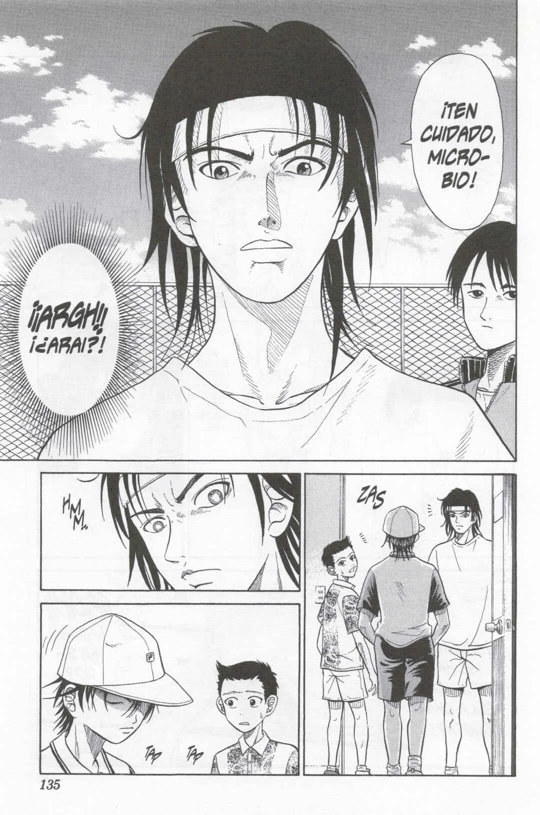 Tennis no Oujisama Capítulo 5: Una raqueta cubierta de polvo - Page 4