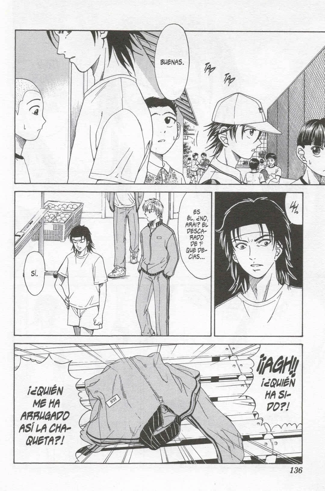 Tennis no Oujisama Capítulo 5: Una raqueta cubierta de polvo - Page 5