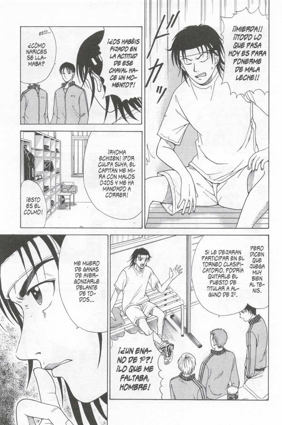 Tennis no Oujisama Capítulo 5: Una raqueta cubierta de polvo - Page 6