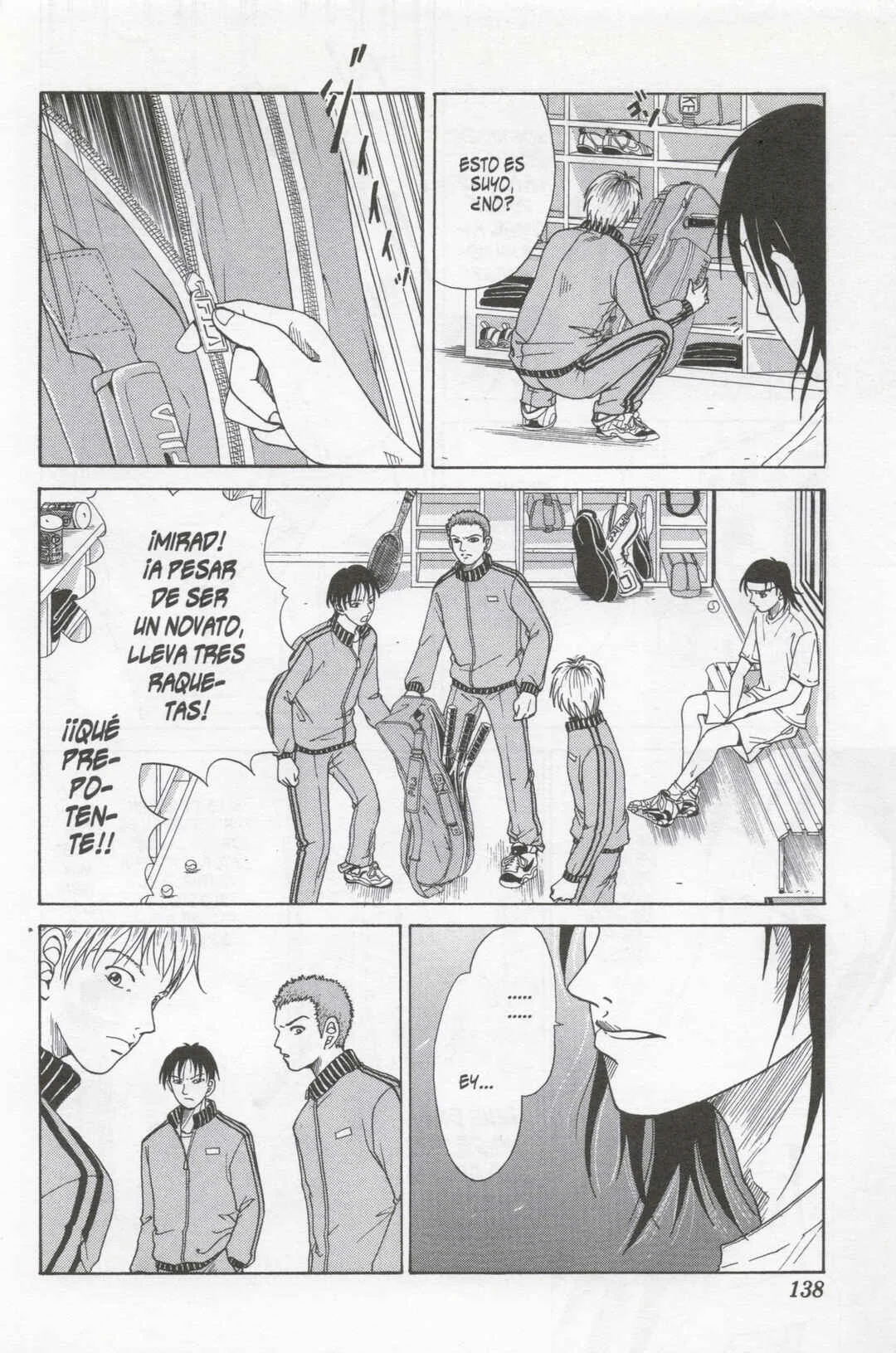 Tennis no Oujisama Capítulo 5: Una raqueta cubierta de polvo - Page 7