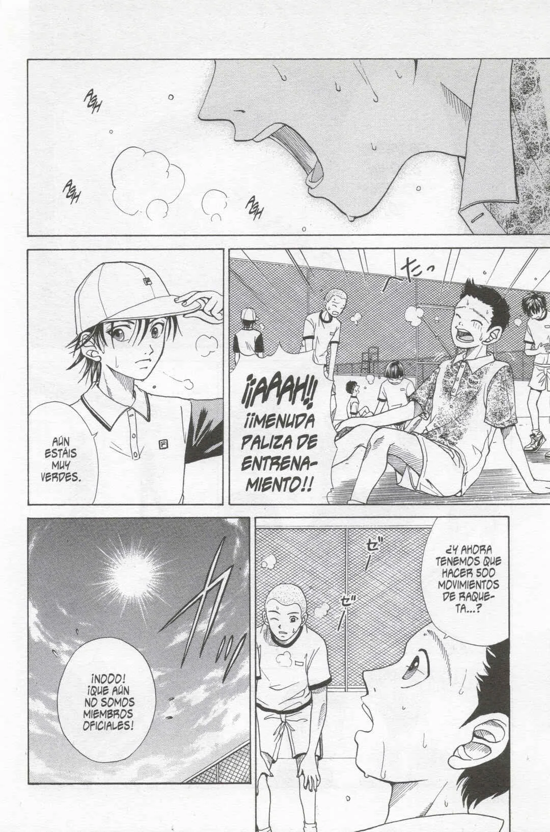 Tennis no Oujisama Capítulo 5: Una raqueta cubierta de polvo - Page 9