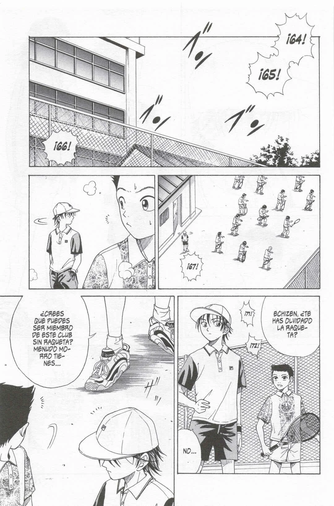 Tennis no Oujisama Capítulo 5: Una raqueta cubierta de polvo - Page 10