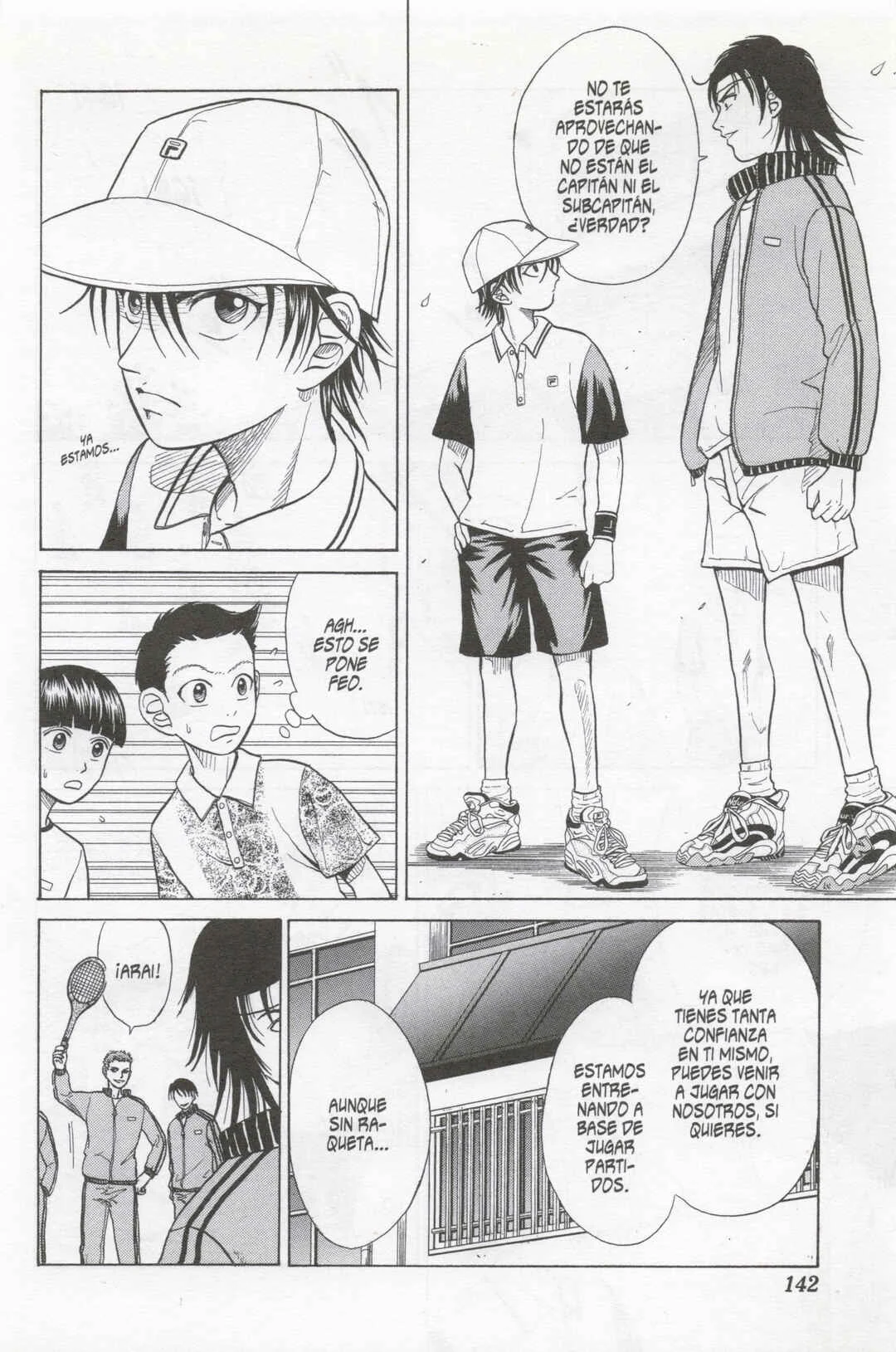 Tennis no Oujisama Capítulo 5: Una raqueta cubierta de polvo - Page 11