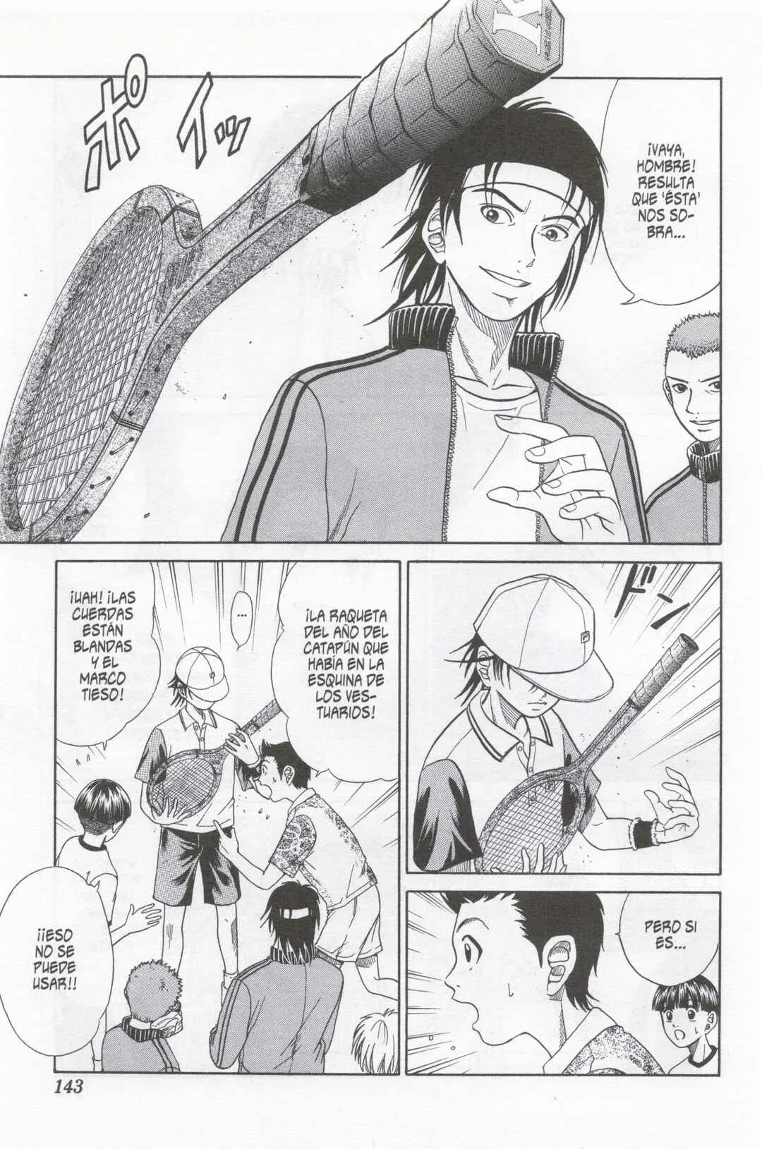 Tennis no Oujisama Capítulo 5: Una raqueta cubierta de polvo - Page 12