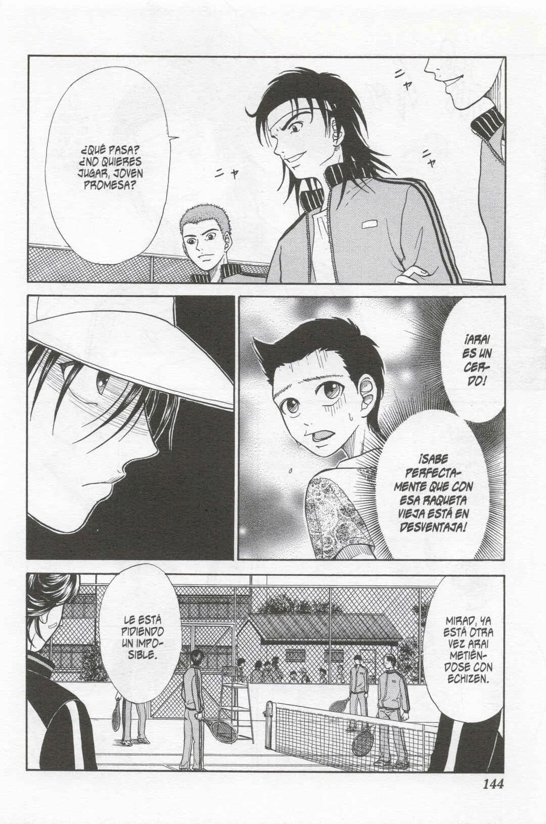 Tennis no Oujisama Capítulo 5: Una raqueta cubierta de polvo - Page 13