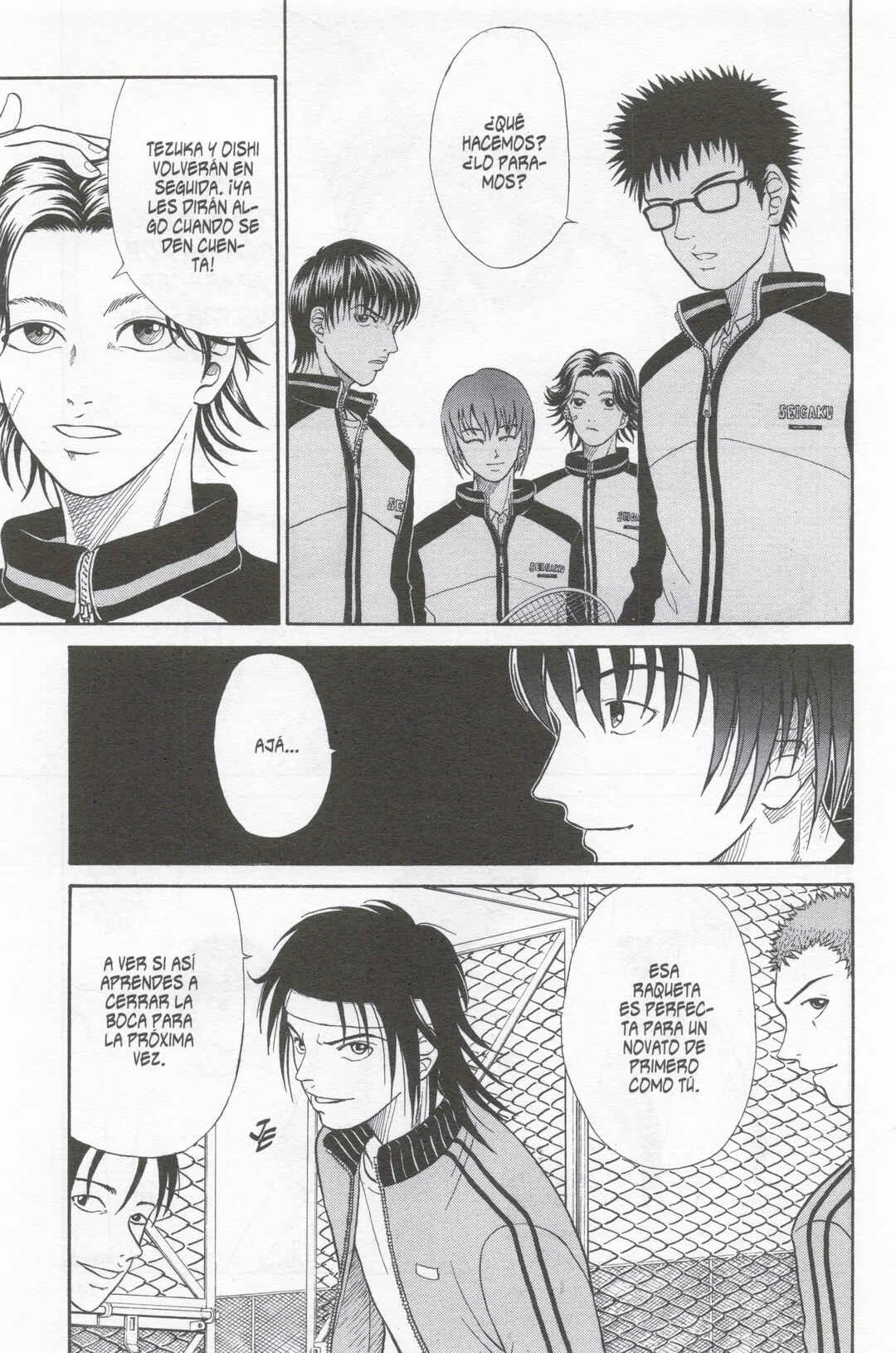 Tennis no Oujisama Capítulo 5: Una raqueta cubierta de polvo - Page 14
