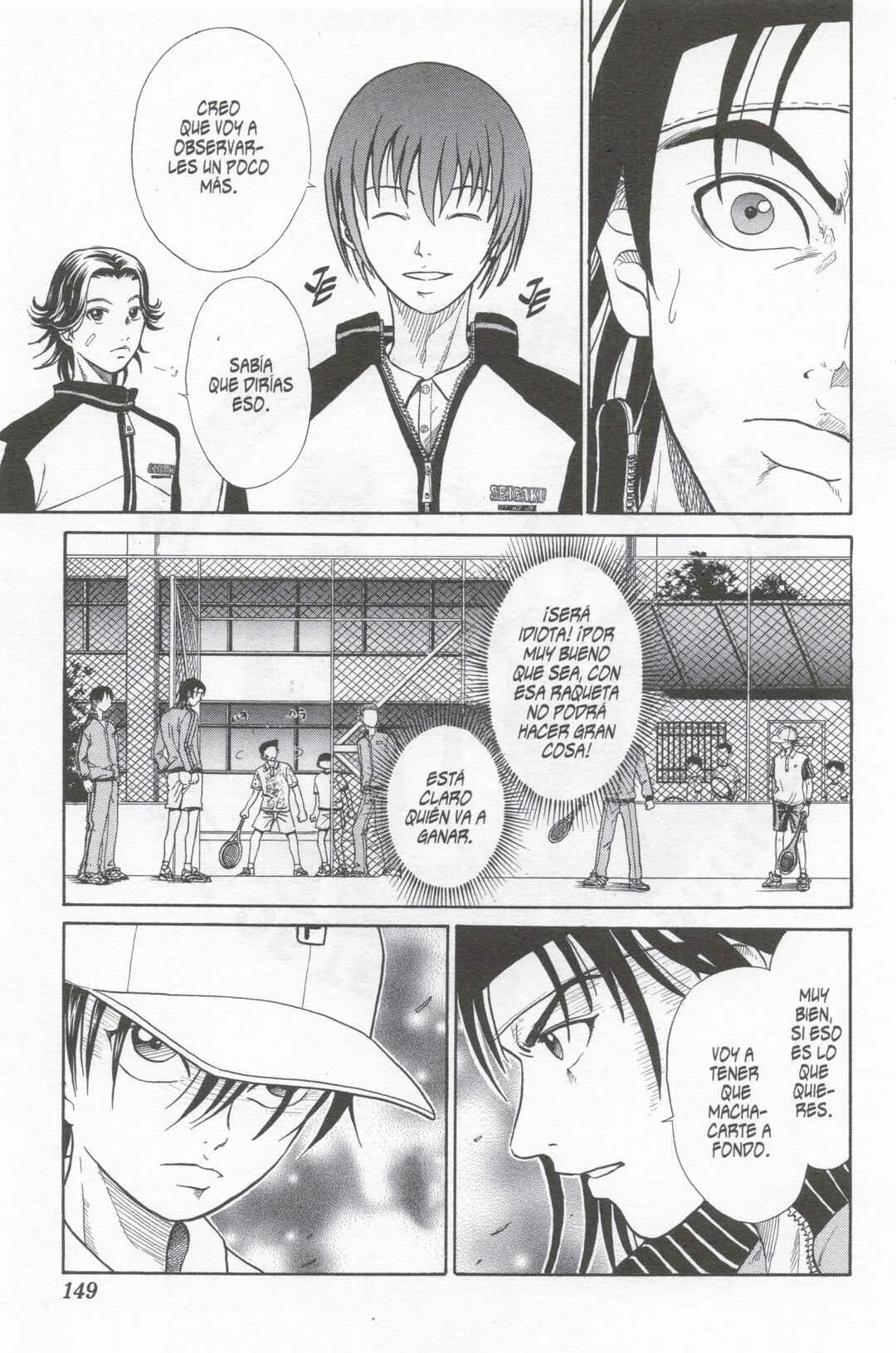 Tennis no Oujisama Capítulo 5: Una raqueta cubierta de polvo - Page 18