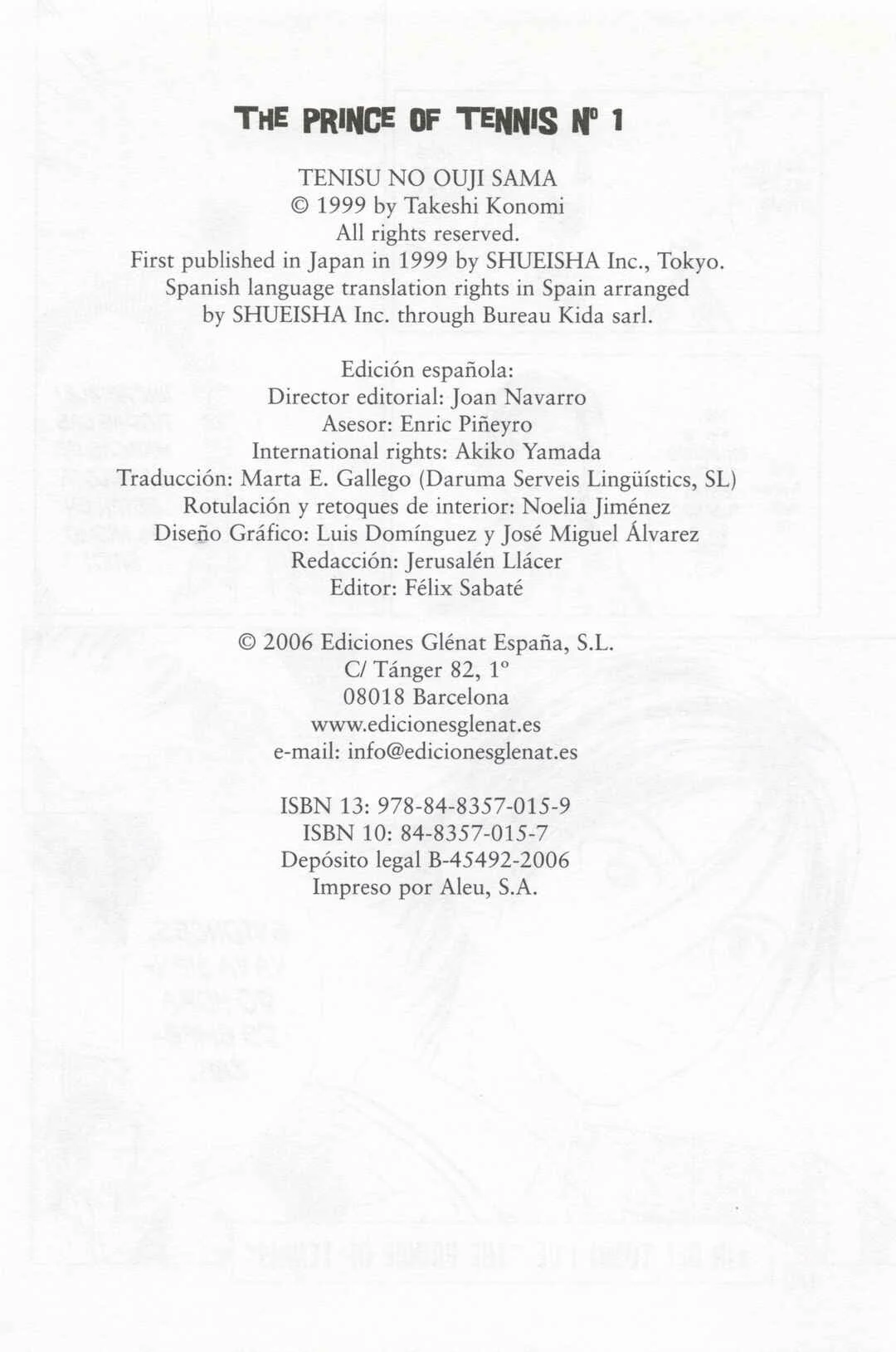 Tennis no Oujisama Capítulo 7: ¡Empieza el torneo clasificatorio! - Page 18