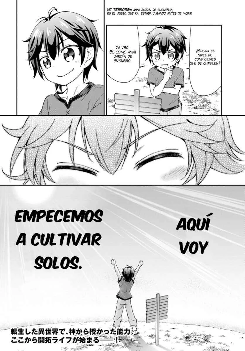 Tenohira Kaitaku Mura de Isekai Kenkokuki ~Fueteku Yome-tachi to Nonbiri Mujintou Life~ Capítulo 1 - Page 29