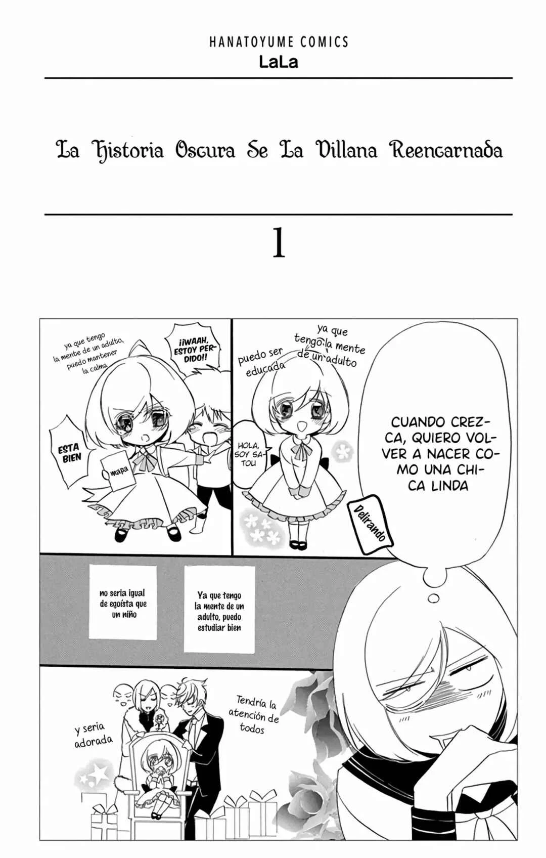 Tensei Akujo no Kuro Rekishi Capítulo 1 - Page 1