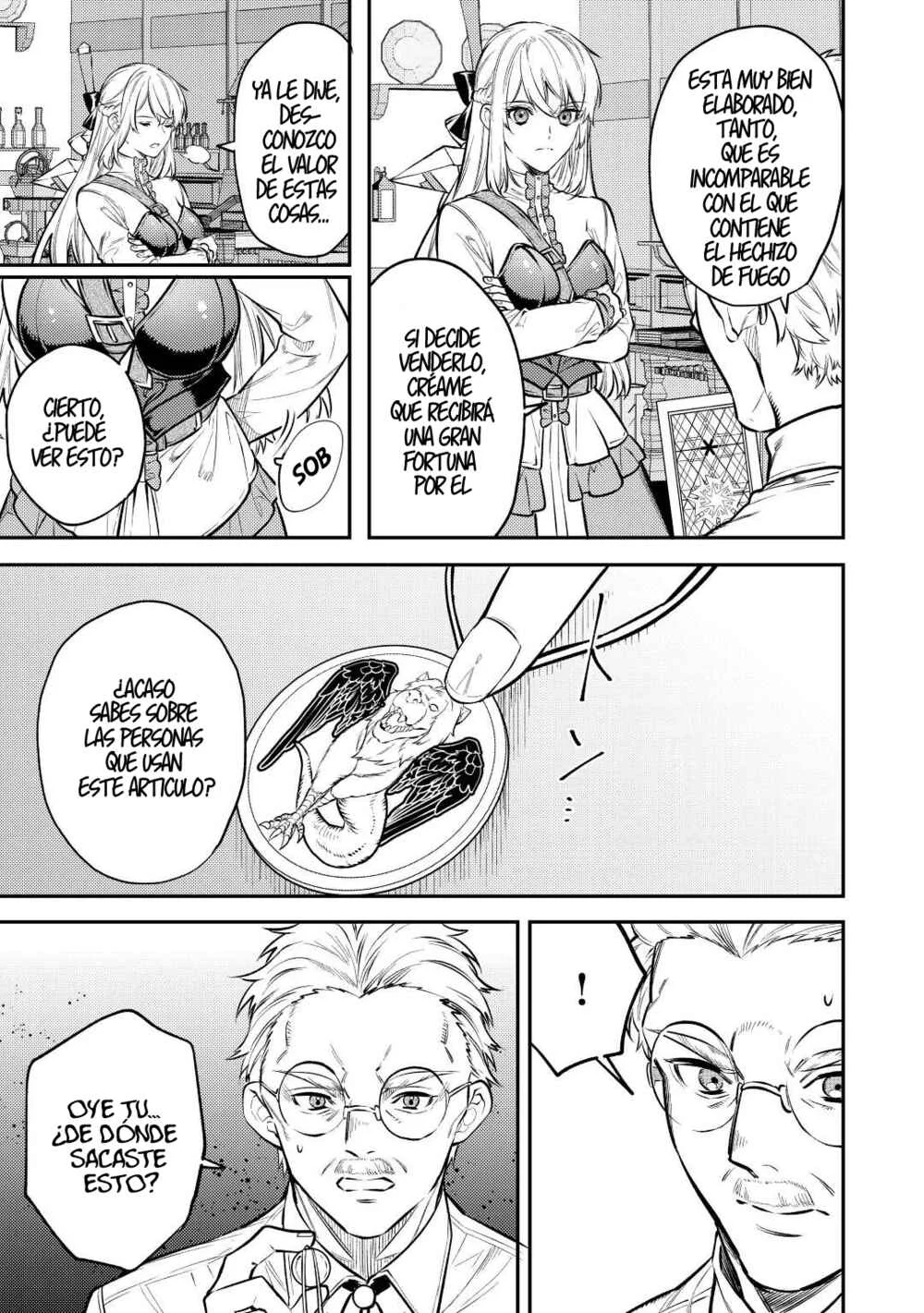 Tensei Babaa wa Misugosenai! - Moto Akutoku Jotei no Nishuume Life Capítulo 11: capitulo 11 - Page 7