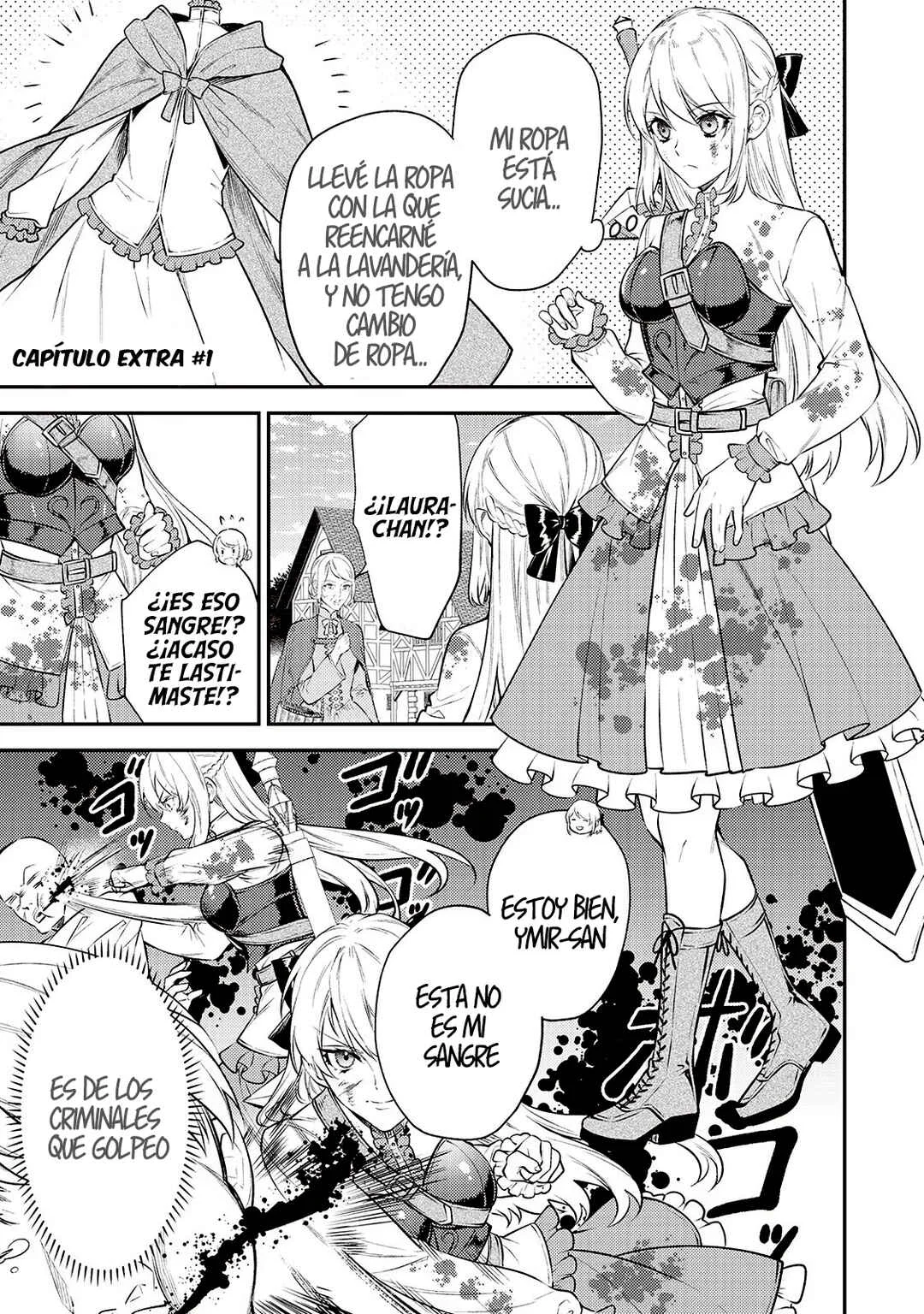 Tensei Babaa wa Misugosenai! - Moto Akutoku Jotei no Nishuume Life Capítulo 12.1: Pagina extra tomo 1 - Page 1
