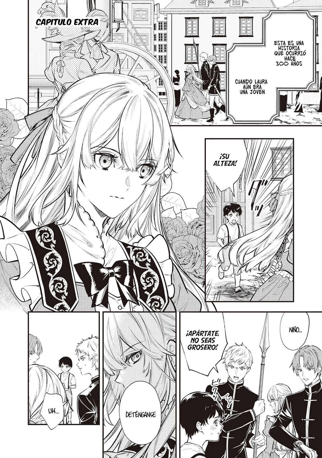 Tensei Babaa wa Misugosenai! - Moto Akutoku Jotei no Nishuume Life Capítulo 18.5: Paginas extra volumen 3 - Page 1