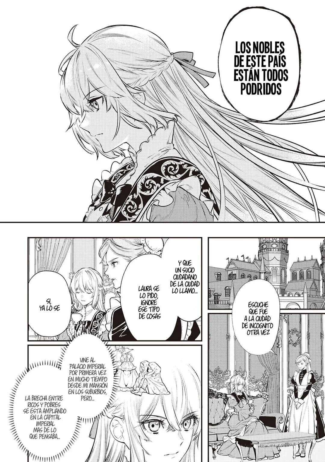 Tensei Babaa wa Misugosenai! - Moto Akutoku Jotei no Nishuume Life Capítulo 18.5: Paginas extra volumen 3 - Page 3