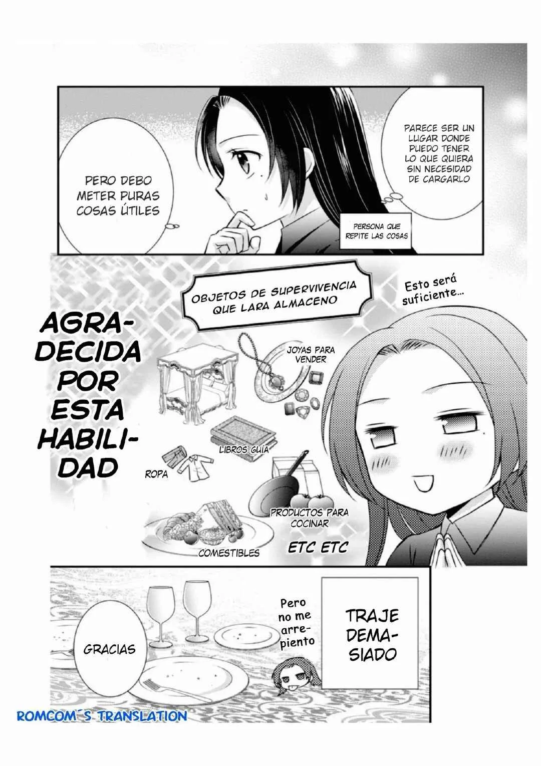 Tensei Reijou wa Nigedashita Mori no Naka, Sukiro o Kushi Shite Senpuku Seikatsu o Mankitisu suru. Capítulo 2.2 - Page 5