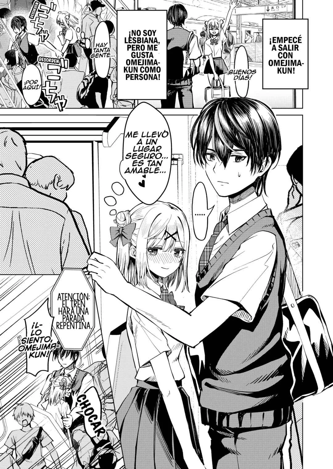 Tereru to Seitenkansuru Hitotachi no Renai Jijou Capítulo 2 - Page 3